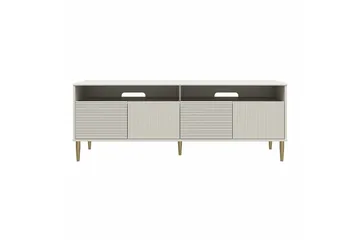 TV-taso Daphne 158,5x50 cm Valkoinen - Dorel Home - Huonekalut - TV- & Mediakalusteet - Tv taso & Mediataso