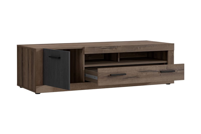 TV-taso Dimitritov 143 cm - Ruskea - Huonekalut - TV- & Mediakalusteet - Tv taso & Mediataso