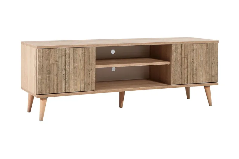 TV-taso Dirk 140 cm Paneeli, Ruskea