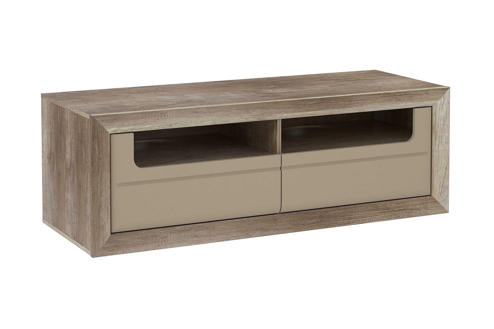 TV-taso Edirne 144 cm - Beige/Ruskea - Huonekalut - TV- & Mediakalusteet - Tv taso & Mediataso