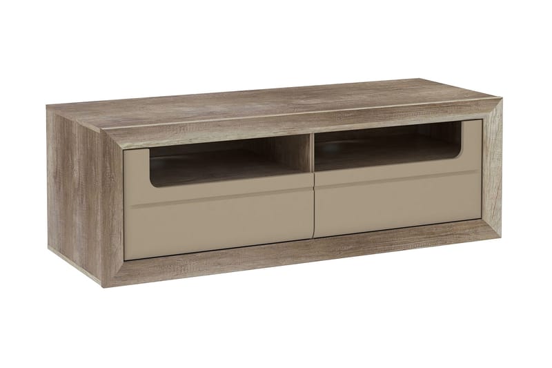 TV-taso Edirne 144 cm - Beige/Ruskea - Huonekalut - TV- & Mediakalusteet - Tv taso & Mediataso
