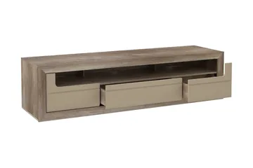 TV-taso Edirne 194 cm - Beige/Ruskea - Huonekalut - TV- & Mediakalusteet - Tv taso & Mediataso