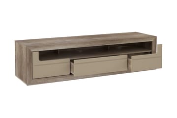TV-taso Edirne 194 cm - Beige/Ruskea - Huonekalut - TV- & Mediakalusteet - Tv taso & Mediataso