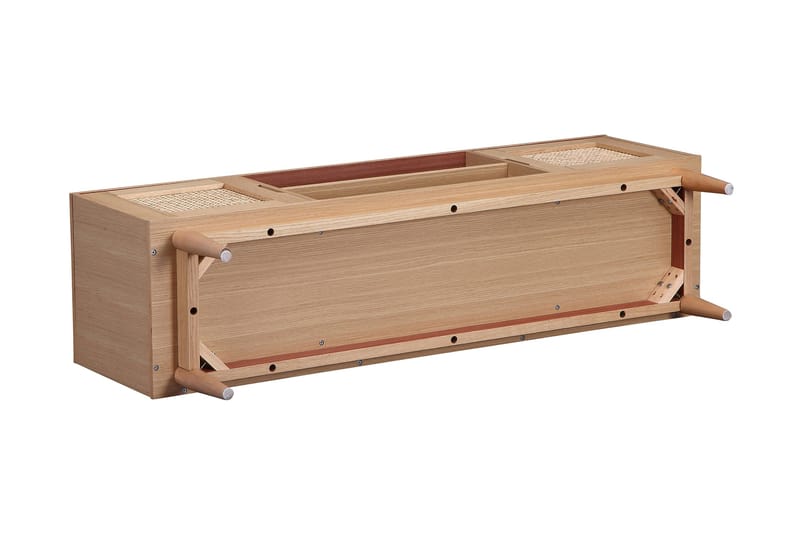 TV-taso Falack 150 cm - Ruskea - Huonekalut - TV- & Mediakalusteet - Tv taso & Mediataso