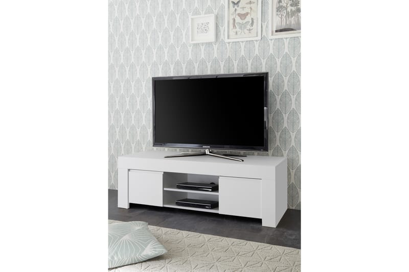TV-taso Firenze 138 cm - Valkoinen - Huonekalut - TV- & Mediakalusteet - Tv taso & Mediataso