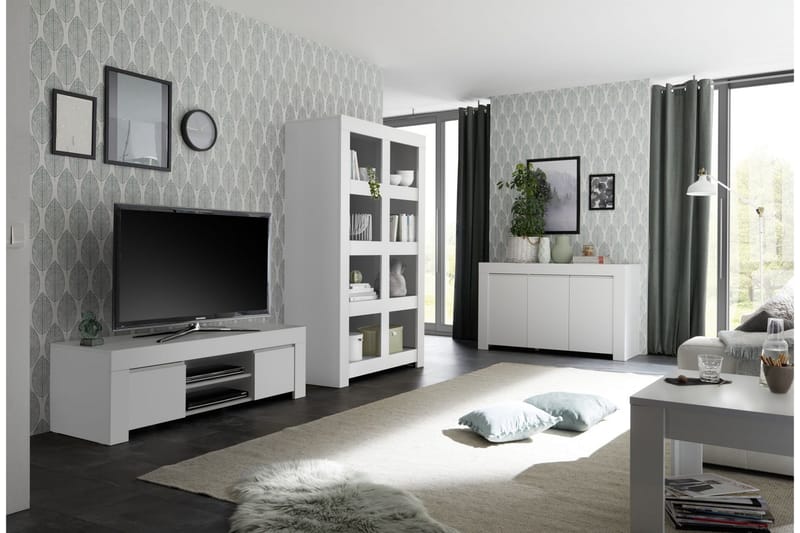 TV-taso Firenze 138 cm - Valkoinen - Huonekalut - TV- & Mediakalusteet - Tv taso & Mediataso