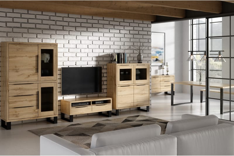 TV-taso Fogel 124 cm - Huonekalut - TV- & Mediakalusteet - Tv taso & Mediataso