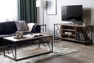 TV-taso Forres 40x140 cm - Puu/Luonnonväri - Huonekalut - TV- & Mediakalusteet - Tv taso & Mediataso