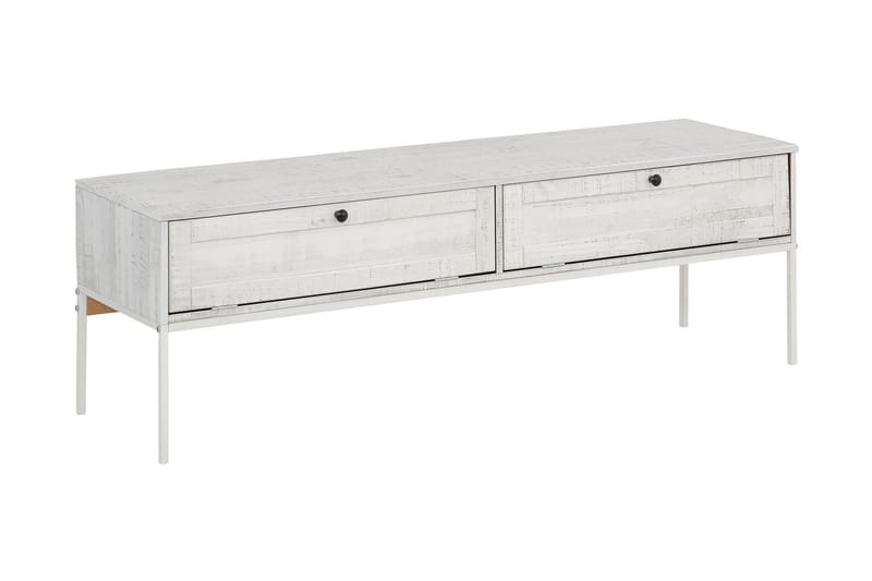 TV-taso Franja 140 cm - Beige/Valkoinen - Huonekalut - TV- & Mediakalusteet - Tv taso & Mediataso