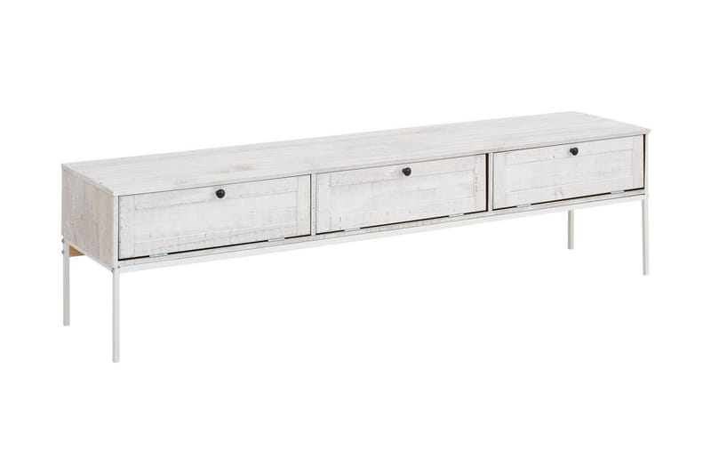 TV-taso Franja 175 cm, Beige/Valkoinen