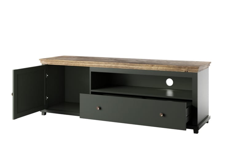TV-taso Getafez 181 cm - Khaki/Luonnonväri - Huonekalut - TV- & Mediakalusteet - Tv taso & Mediataso