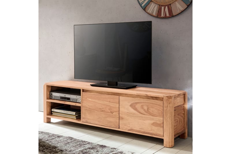 TV-taso Gettle 140 cm - Puu/Luonnonväri - Huonekalut - TV- & Mediakalusteet - Tv taso & Mediataso