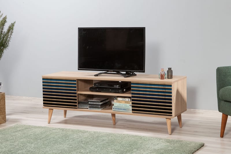 TV-taso Gillberga 140 cm - Ruskea - Huonekalut - TV- & Mediakalusteet - Tv taso & Mediataso