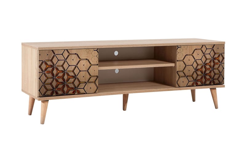 TV-taso Gillberga 140 cm - Ruskea - Huonekalut - TV- & Mediakalusteet - Tv taso & Mediataso