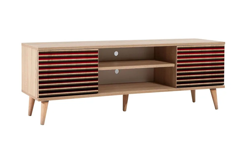 TV-taso Gillberga 140 cm - Ruskea - Huonekalut - TV- & Mediakalusteet - Tv taso & Mediataso