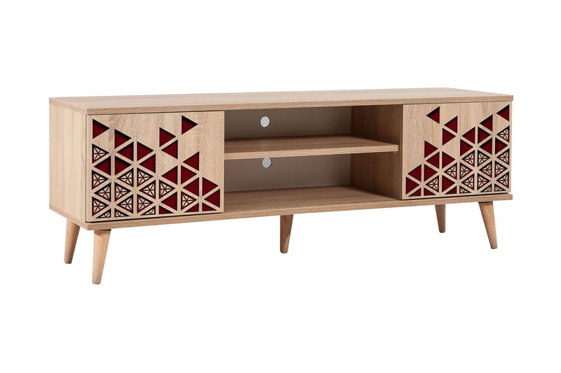 TV-taso Gillberga 140 cm - Ruskea - Huonekalut - TV- & Mediakalusteet - Tv taso & Mediataso