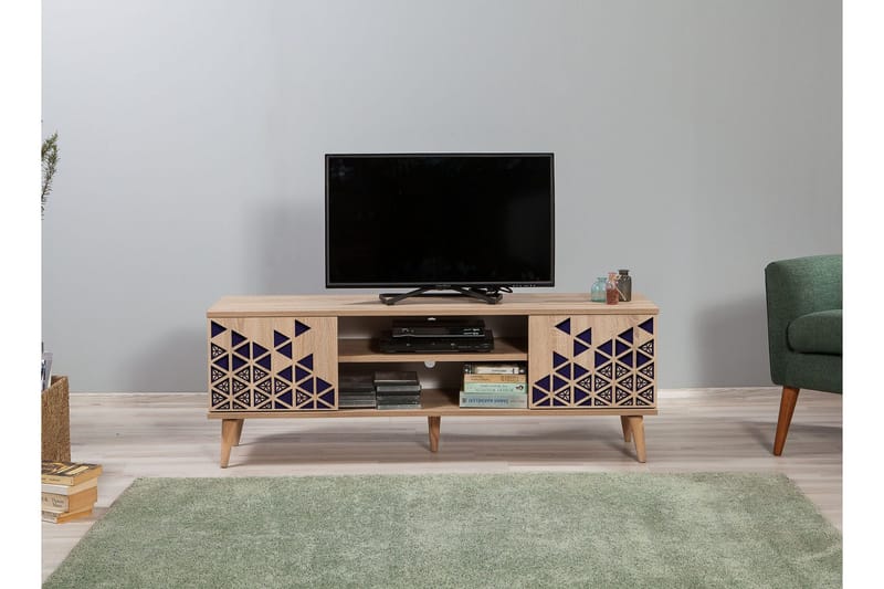 TV-taso Gillberga 140 cm - Ruskea - Huonekalut - TV- & Mediakalusteet - Tv taso & Mediataso