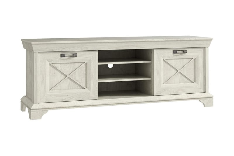 TV-taso Hareholme 147 cm - Valkoinen - Huonekalut - TV- & Mediakalusteet - Tv taso & Mediataso