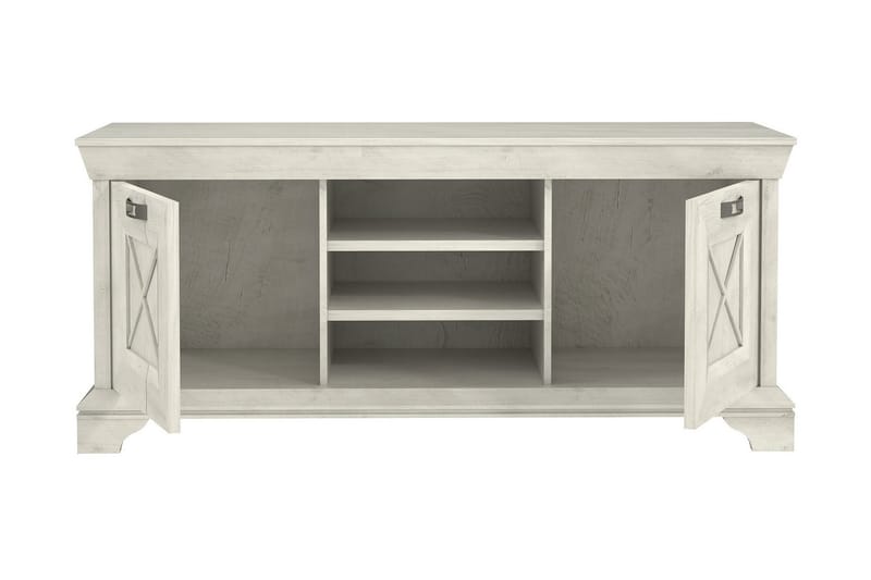 TV-taso Hareholme 147 cm - Valkoinen - Huonekalut - TV- & Mediakalusteet - Tv taso & Mediataso