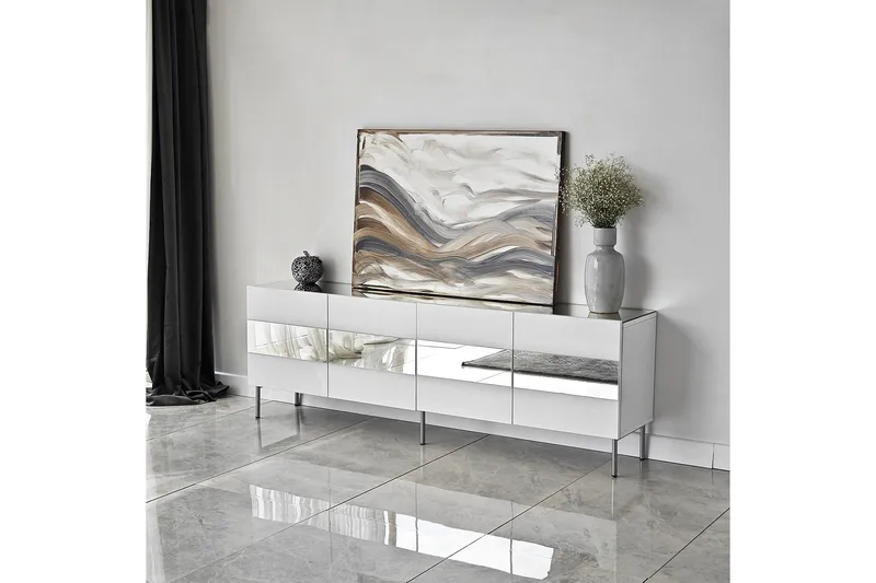 Tv-taso Haripala 180 cm - Hopea - Huonekalut - TV- & Mediakalusteet - Tv taso & Mediataso