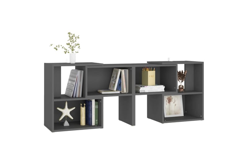 TV-taso harmaa 104x30x52 cm lastulevy - Harmaa - Huonekalut - TV- & Mediakalusteet - Tv taso & Mediataso