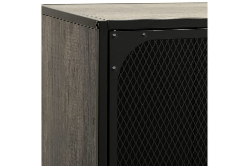 TV-taso harmaa 105x36x47 cm metalli ja MDF - Harmaa - Huonekalut - TV- & Mediakalusteet - Tv taso & Mediataso