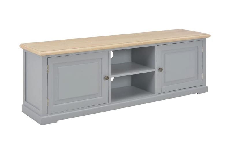 TV-taso harmaa 120x30x40 cm puu - Harmaa - Huonekalut - TV- & Mediakalusteet - Tv taso & Mediataso