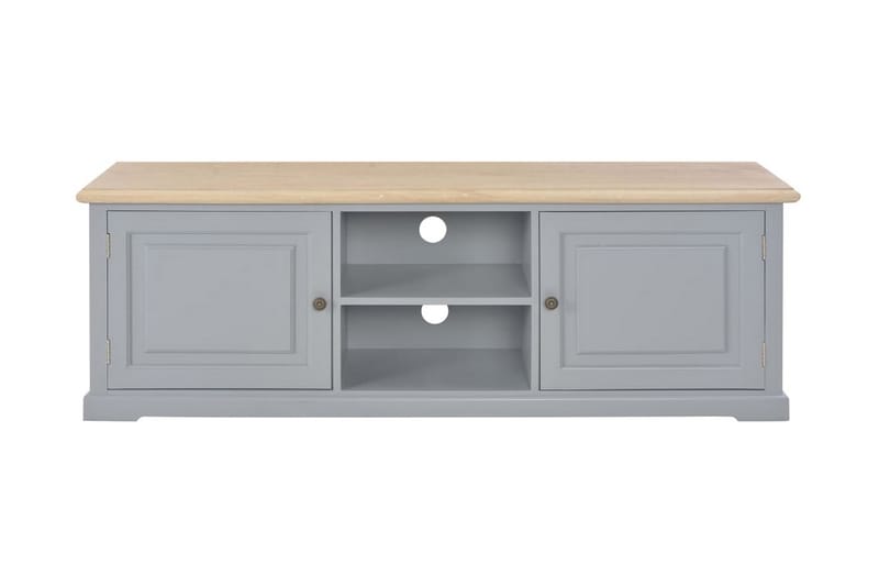 TV-taso harmaa 120x30x40 cm puu - Harmaa - Huonekalut - TV- & Mediakalusteet - Tv taso & Mediataso