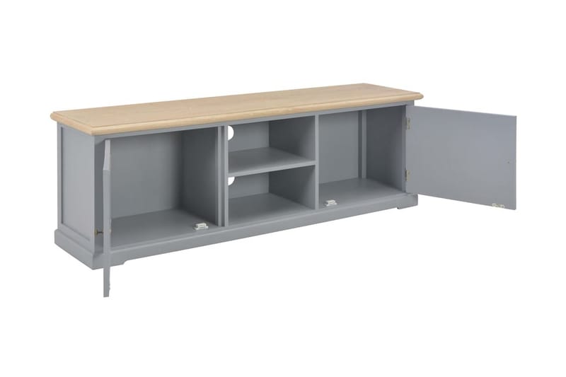 TV-taso harmaa 120x30x40 cm puu - Harmaa - Huonekalut - TV- & Mediakalusteet - Tv taso & Mediataso
