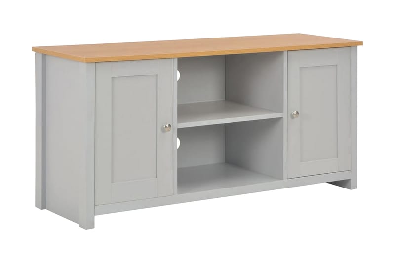 TV-taso harmaa 120x39x58 cm - Harmaa - Huonekalut - TV- & Mediakalusteet - Tv taso & Mediataso