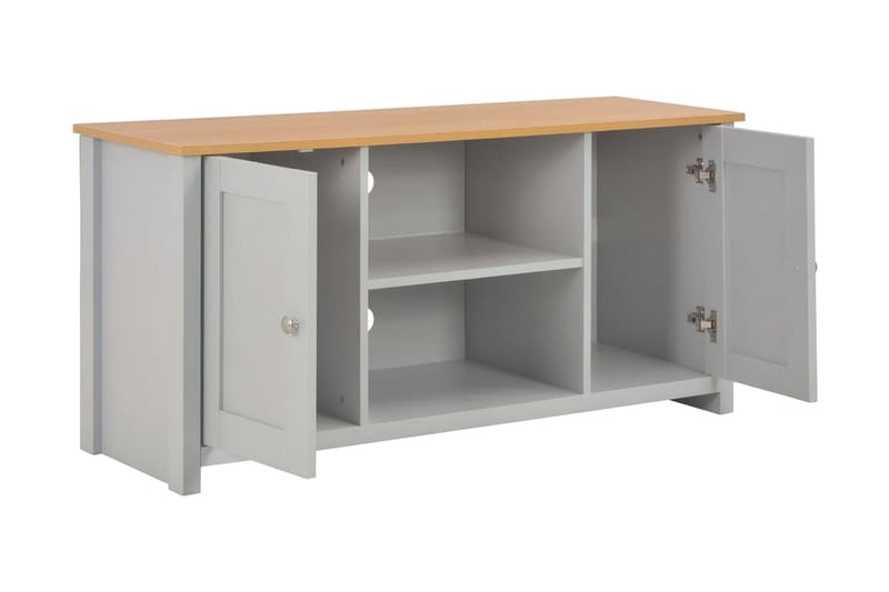 TV-taso harmaa 120x39x58 cm - Harmaa - Huonekalut - TV- & Mediakalusteet - Tv taso & Mediataso