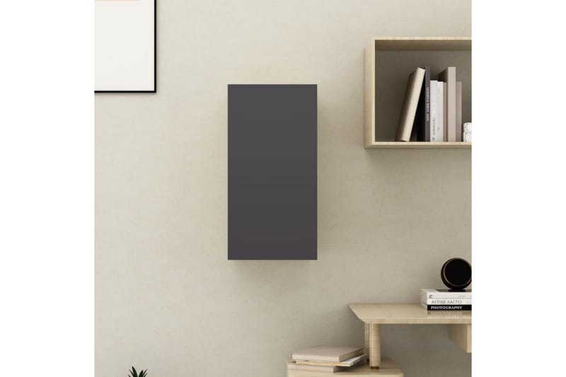 TV-taso harmaa 30,5x30x60 cm lastulevy - Huonekalut - TV- & Mediakalusteet - Tv taso & Mediataso