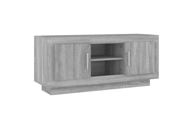 TV-taso harmaa Sonoma 102x35x45 cm tekninen puu - Harmaa - Huonekalut - TV- & Mediakalusteet - Tv taso & Mediataso