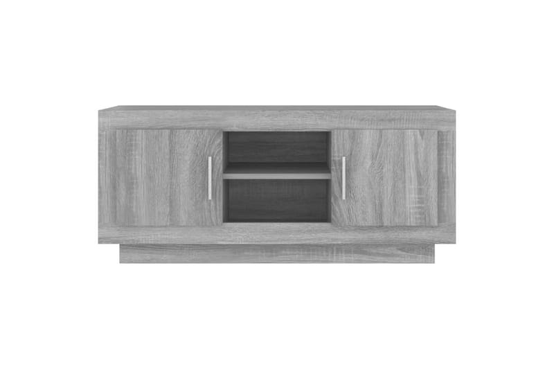 TV-taso harmaa Sonoma 102x35x45 cm tekninen puu - Harmaa - Huonekalut - TV- & Mediakalusteet - Tv taso & Mediataso
