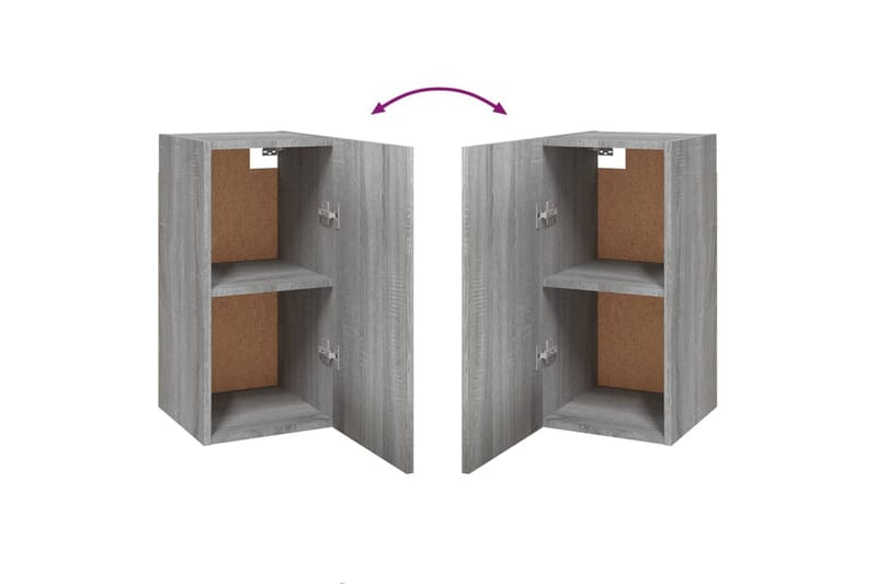 TV-taso harmaa Sonoma 30,5x30x60 cm tekninen puu - Harmaa - Huonekalut - TV- & Mediakalusteet - Tv taso & Mediataso