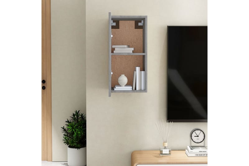 TV-taso harmaa Sonoma 30,5x30x60 cm tekninen puu - Harmaa - Huonekalut - TV- & Mediakalusteet - Tv taso & Mediataso