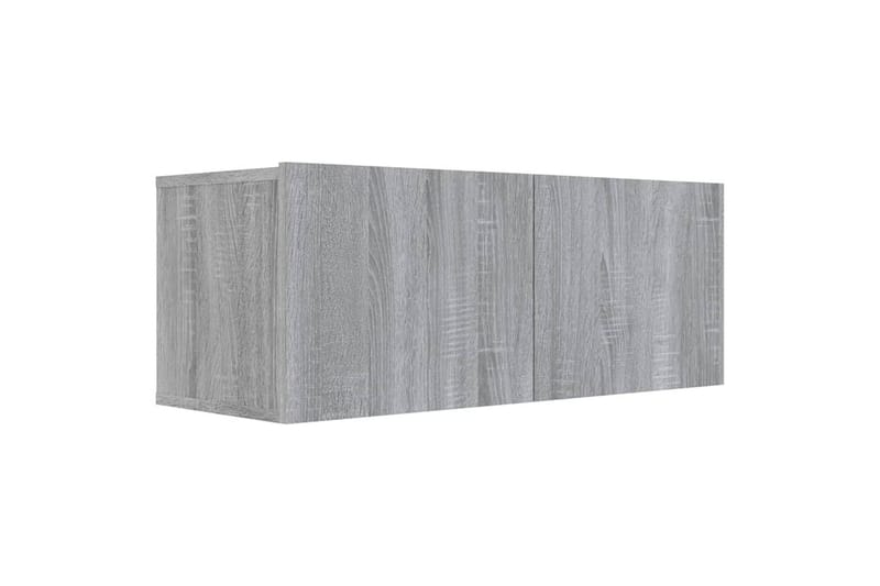 TV-taso harmaa Sonoma 80x30x30 cm tekninen puu - Harmaa - Huonekalut - TV- & Mediakalusteet - Tv taso & Mediataso