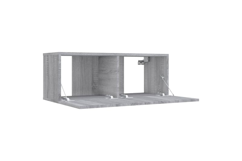 TV-taso harmaa Sonoma 80x30x30 cm tekninen puu - Harmaa - Huonekalut - TV- & Mediakalusteet - Tv taso & Mediataso