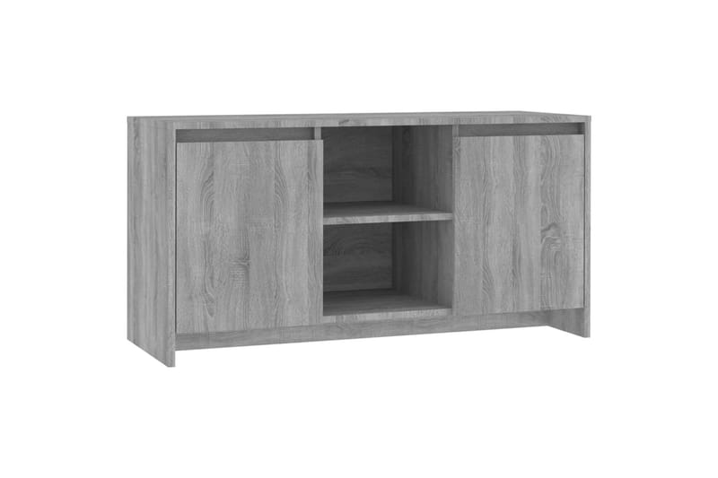 TV-taso harmaa Sonoma-tammi 102x37,5x52,5 cm lastulevy - Harmaa - Huonekalut - TV- & Mediakalusteet - Tv taso & Mediataso