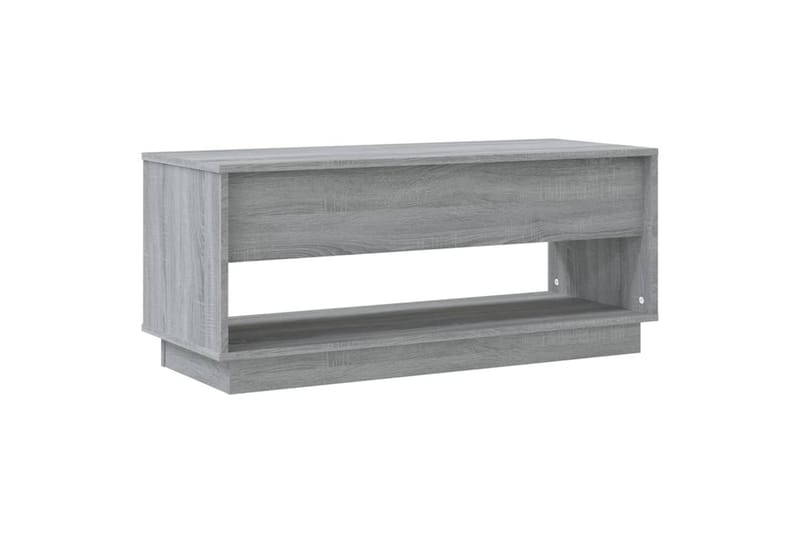 TV-taso harmaa Sonoma-tammi 102x41x44 cm lastulevy - Harmaa - Huonekalut - TV- & Mediakalusteet - Tv taso & Mediataso