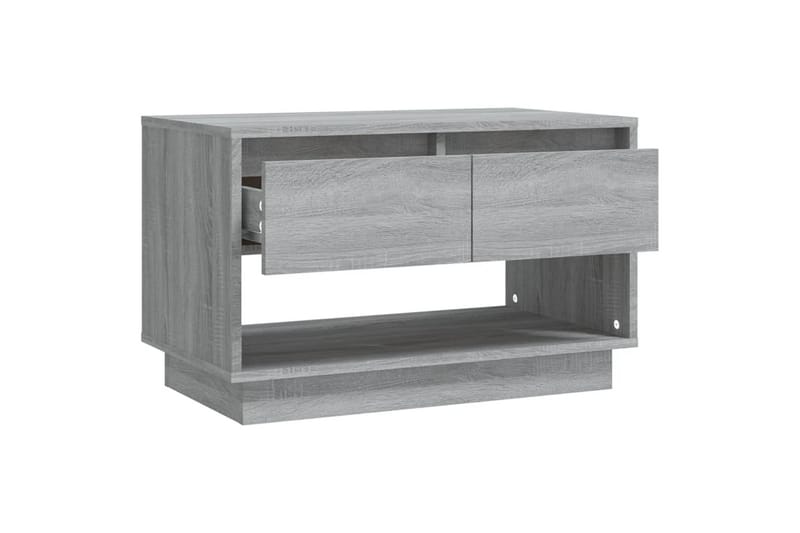 TV-taso harmaa Sonoma-tammi 70x41x44 cm lastulevy - Harmaa - Huonekalut - TV- & Mediakalusteet - Tv taso & Mediataso