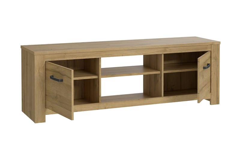 TV-taso Hemdean 161 cm - Ruskea - Huonekalut - TV- & Mediakalusteet - Tv taso & Mediataso