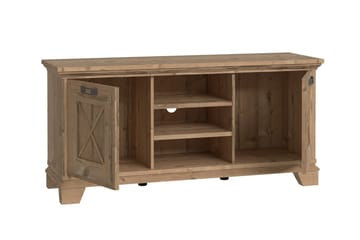 TV-taso Hoops 145 cm - Ruskea - Huonekalut - TV- & Mediakalusteet - Tv taso & Mediataso