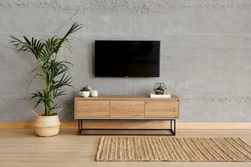 TV-taso Hovdala 140 cm - Ruskea - Huonekalut - TV- & Mediakalusteet - Tv taso & Mediataso