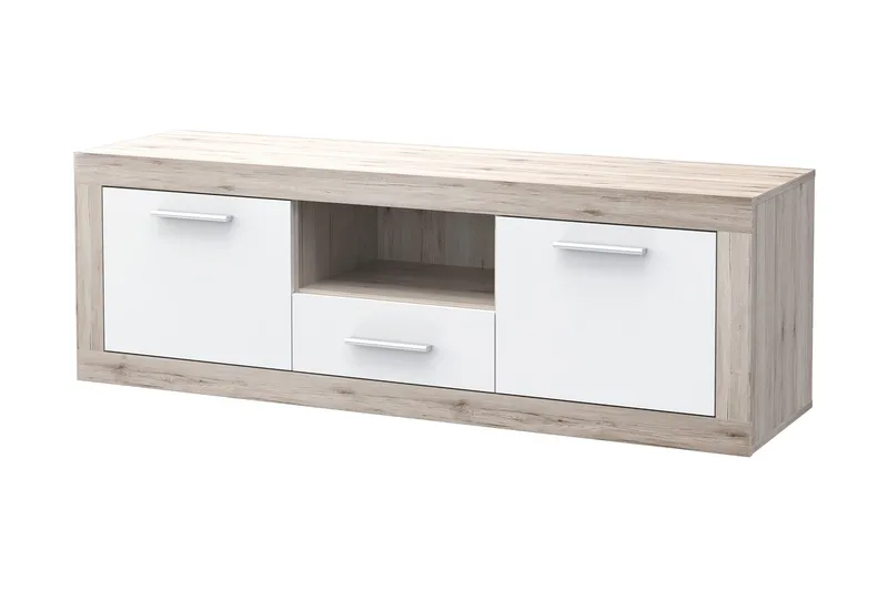 TV-taso Humberson 148 cm - Ruskea/Valkoinen - Huonekalut - TV- & Mediakalusteet - Tv taso & Mediataso