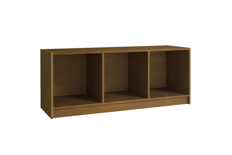 TV-taso hunajanruskea 104x33x41 cm täysi mänty - Ruskea - Huonekalut - TV- & Mediakalusteet - Tv taso & Mediataso