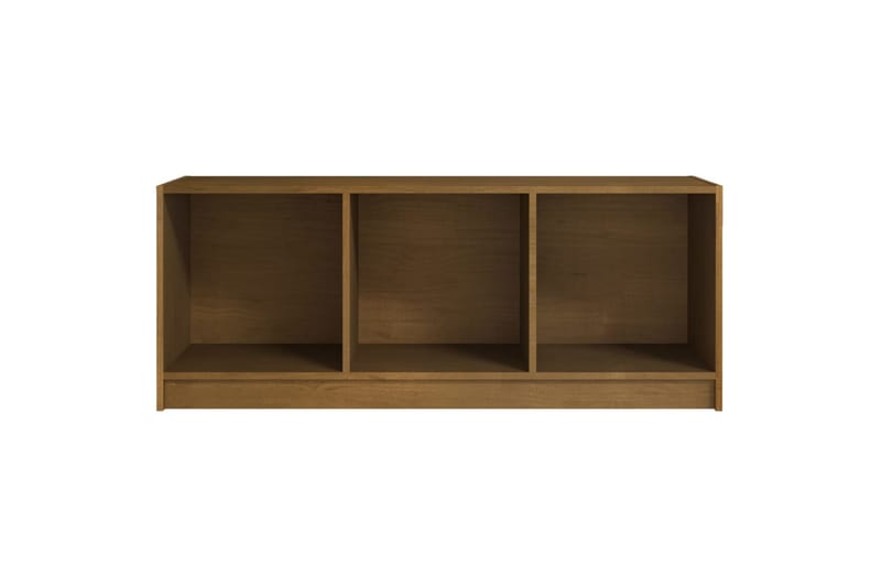 TV-taso hunajanruskea 104x33x41 cm täysi mänty - Ruskea - Huonekalut - TV- & Mediakalusteet - Tv taso & Mediataso