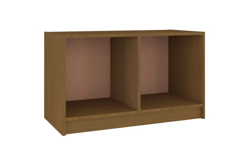 TV-taso hunajanruskea 70x33x42 cm täysi mänty - Ruskea - Huonekalut - TV- & Mediakalusteet - Tv taso & Mediataso