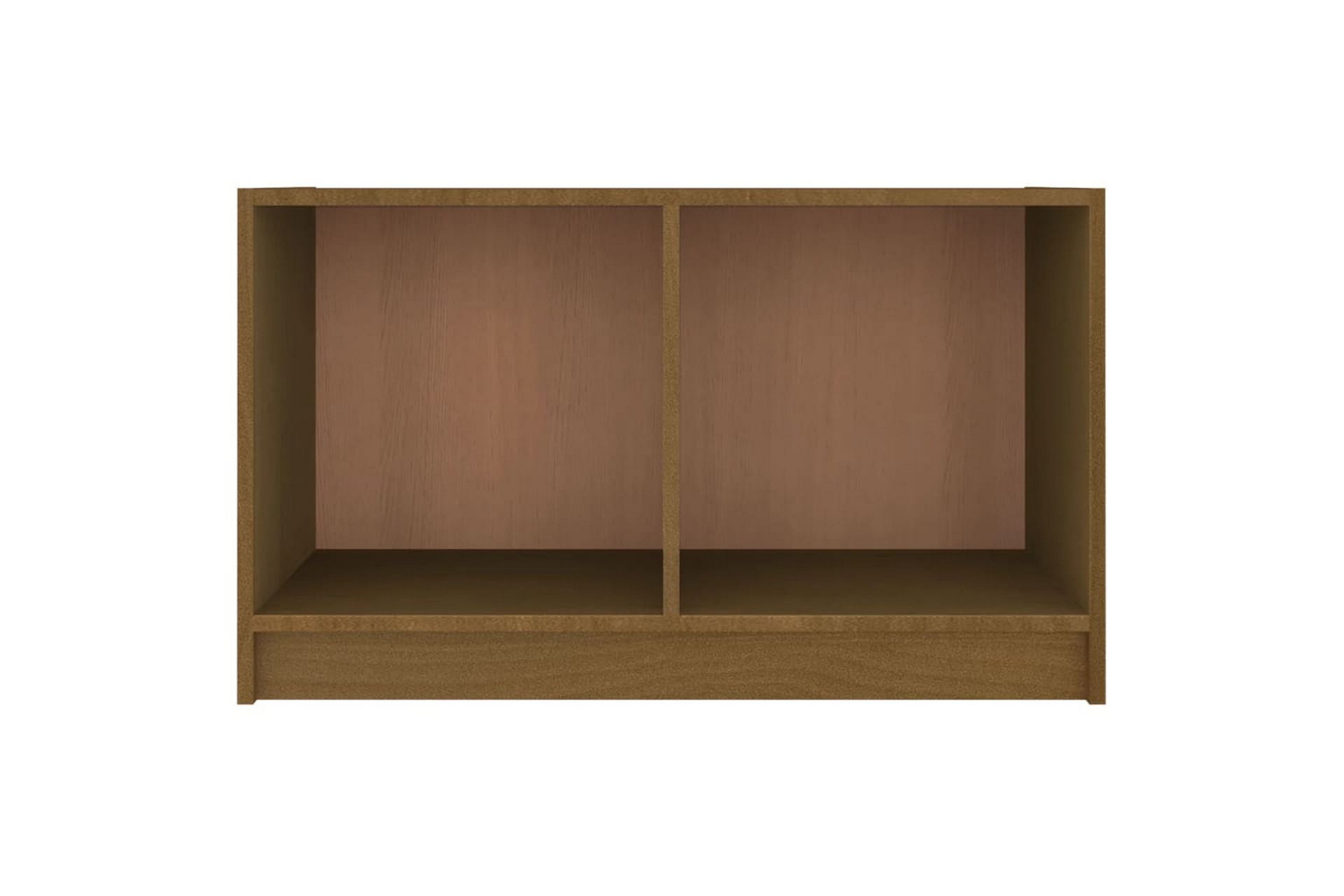 TV-taso hunajanruskea 70x33x42 cm täysi mänty - Ruskea - Huonekalut - TV- & Mediakalusteet - Tv taso & Mediataso