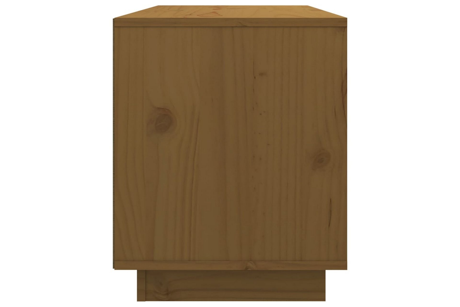 TV-taso hunajanruskea 74x35x44 cm täysi mänty - Ruskea - Huonekalut - TV- & Mediakalusteet - Tv taso & Mediataso